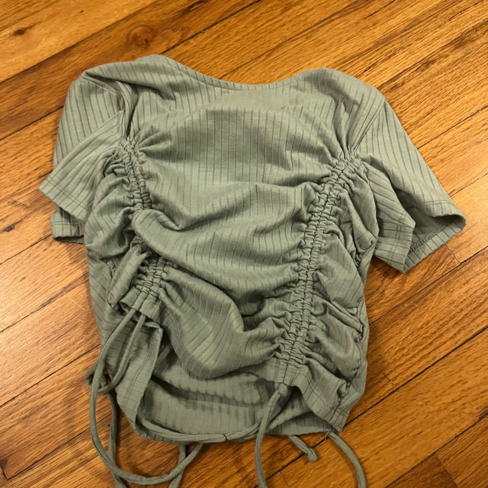 SHEIN green cropped